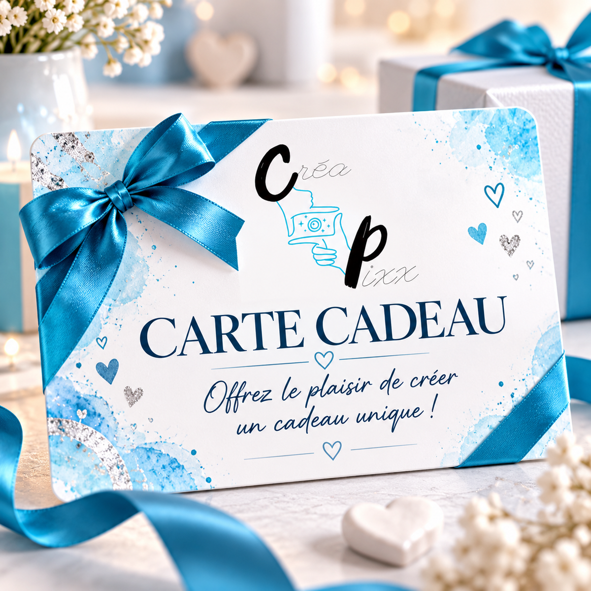 Carte cadeau Creapixx – Offrez un cadeau unique !