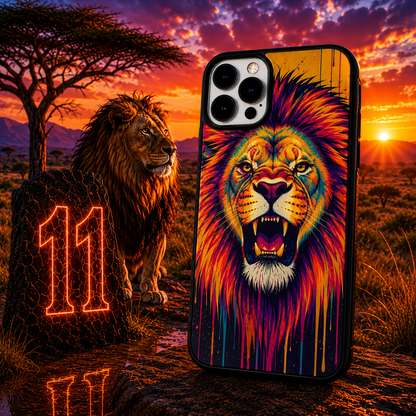 Coques Lion Pop Art