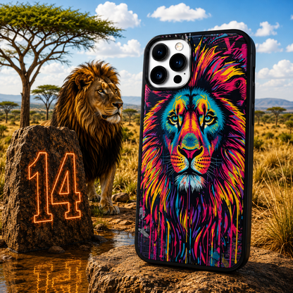 Coques Lion Pop Art