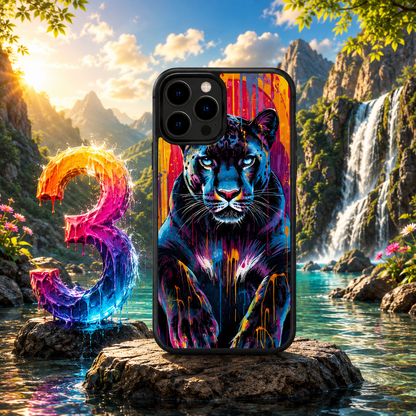 Coques Panthère Pop Art