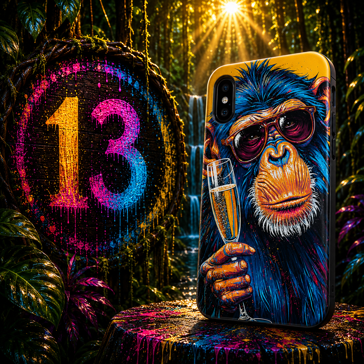 Coques Singe Pop Art