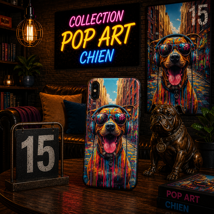 Coques Chien Pop Art