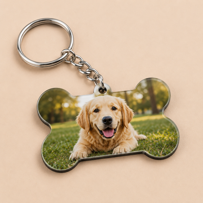 Porte-clé personnalisé avec votre photo