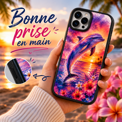 Coques de téléphone Dauphin Aquarelle