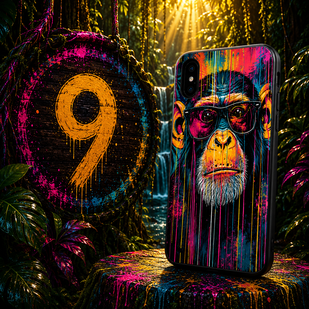 Coques Singe Pop Art