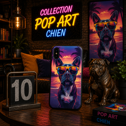 Coques Chien Pop Art