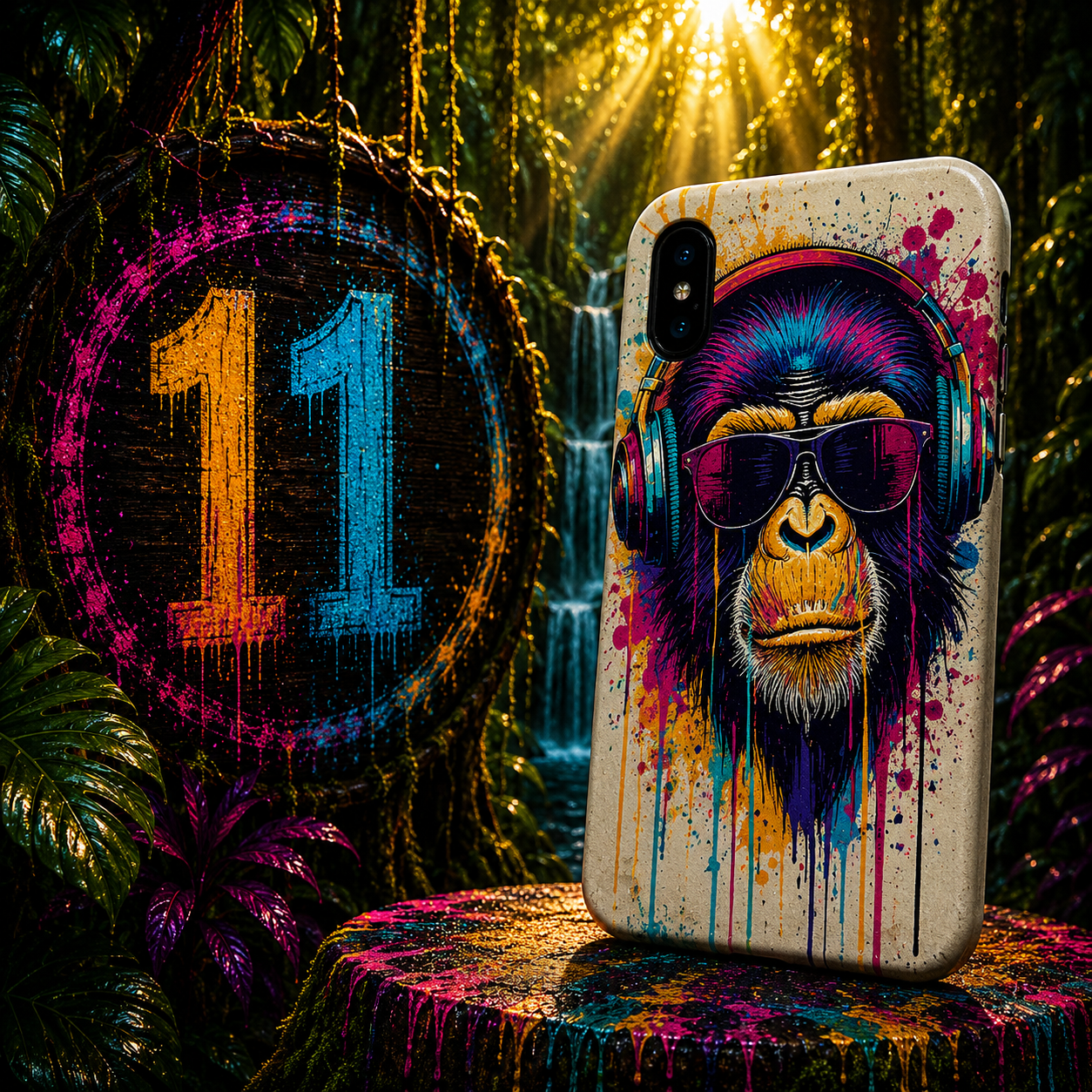 Coques Singe Pop Art