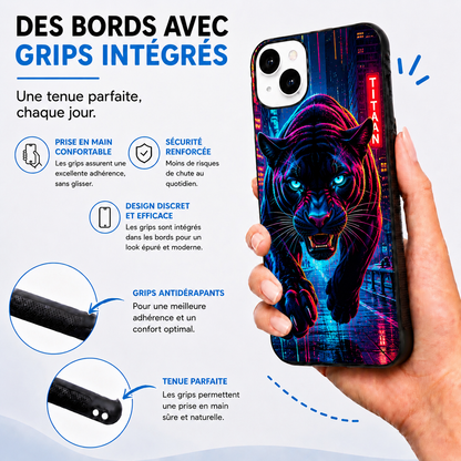 Coques Panthère Pop Art
