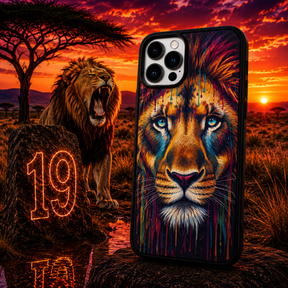 Coques Lion Pop Art