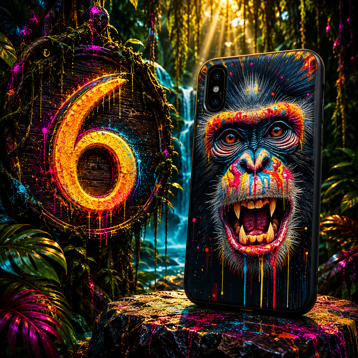 Coques Singe Pop Art