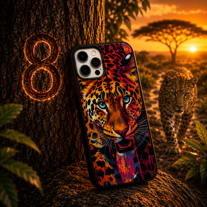 Coques Léopard Pop Art