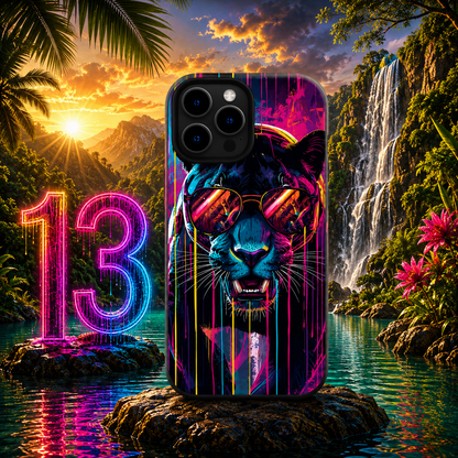 Coques Panthère Pop Art