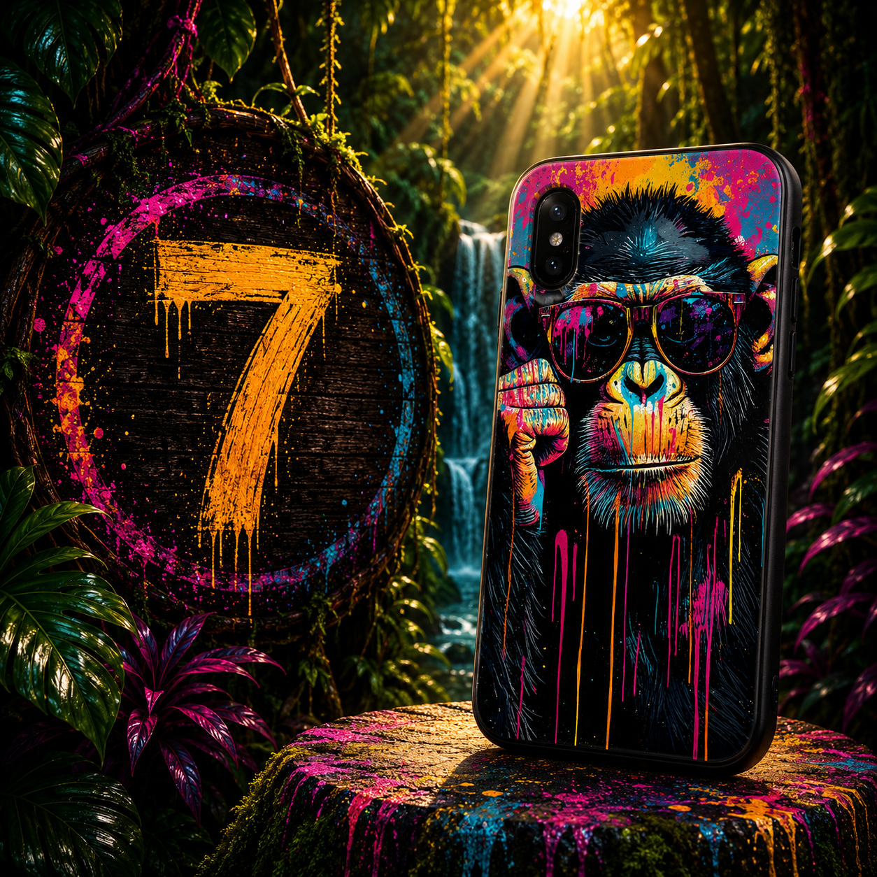 Coques Singe Pop Art