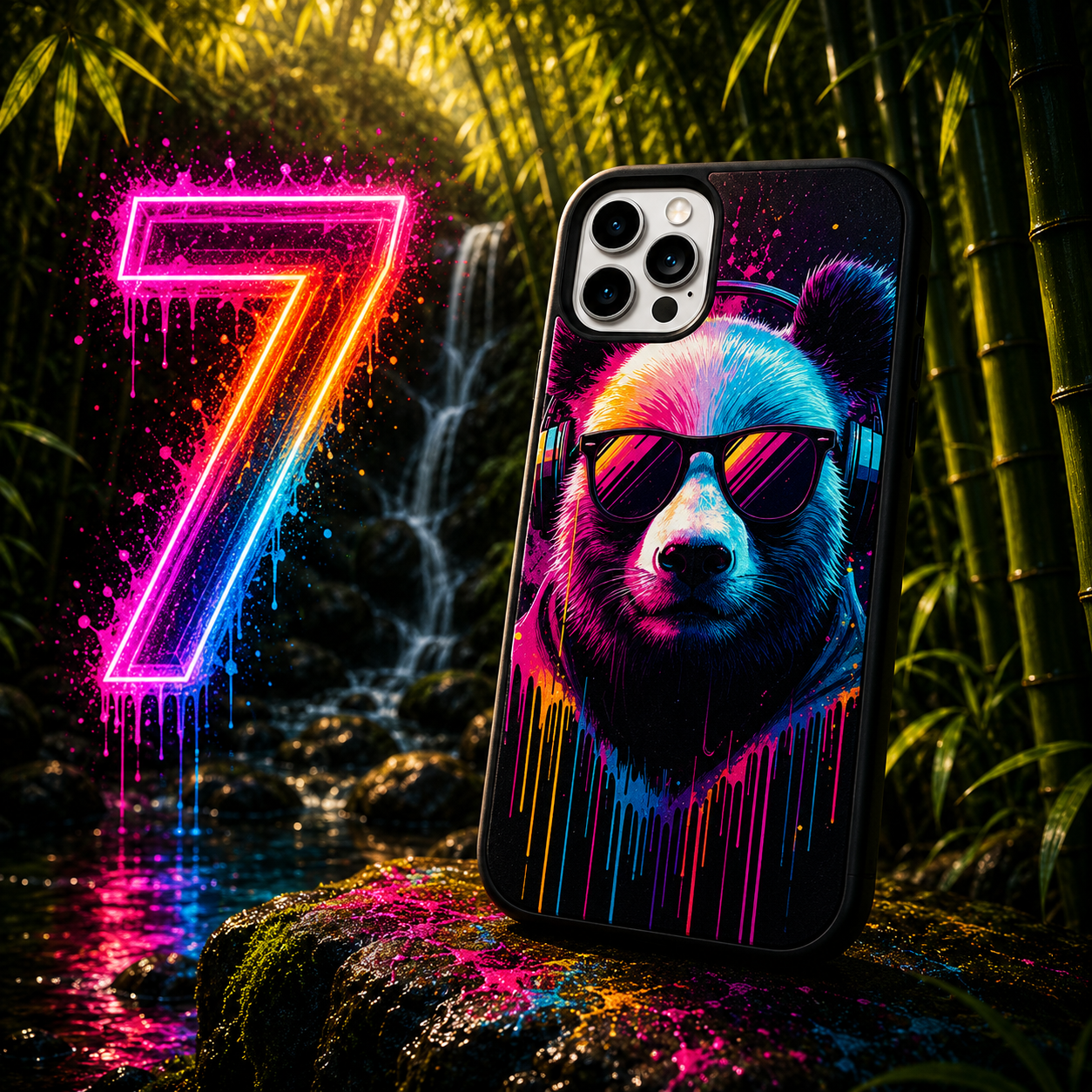 Coques Panda Pop Art