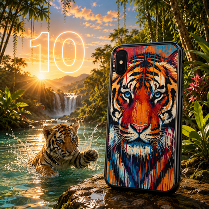 Coques Tigre Pop Art