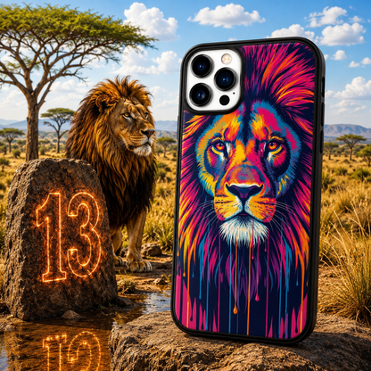 Coques Lion Pop Art