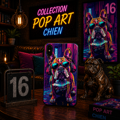 Coques Chien Pop Art