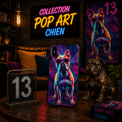 Coques Chien Pop Art