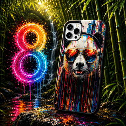 Coques Panda Pop Art