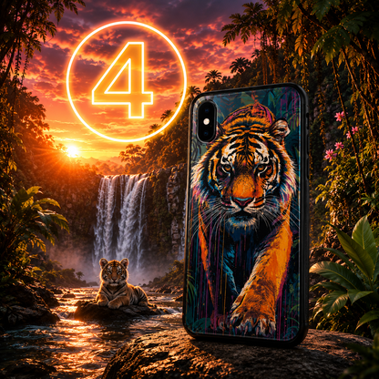 Coques Tigre Pop Art