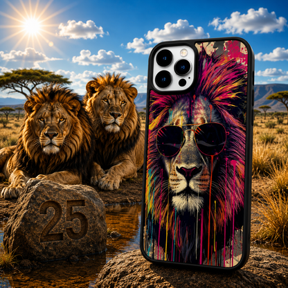 Coques Lion Pop Art