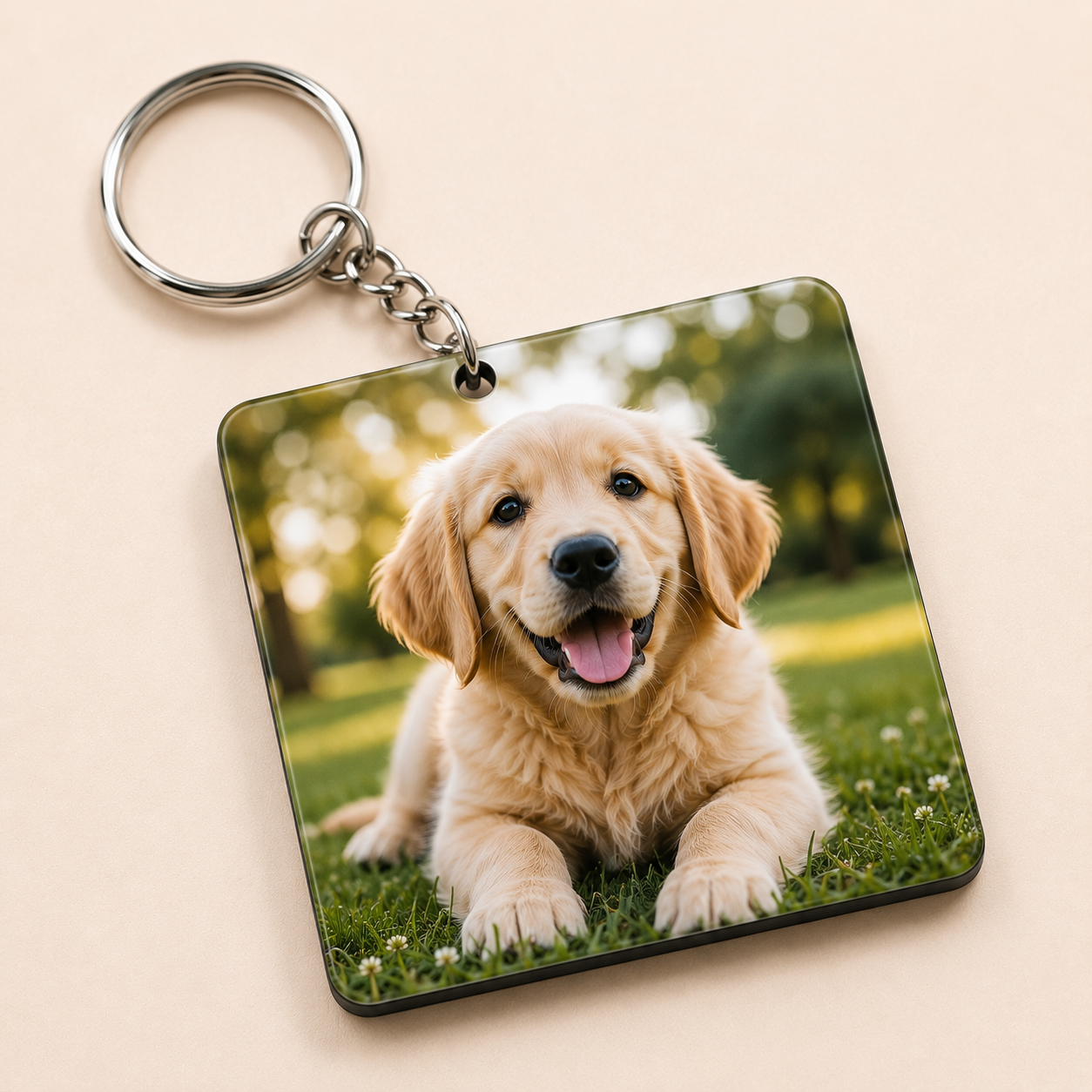 Porte-clé personnalisé avec votre photo