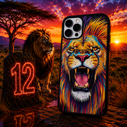 Coques Lion Pop Art