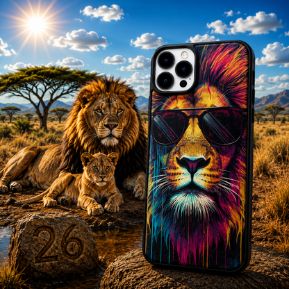 Coques Lion Pop Art