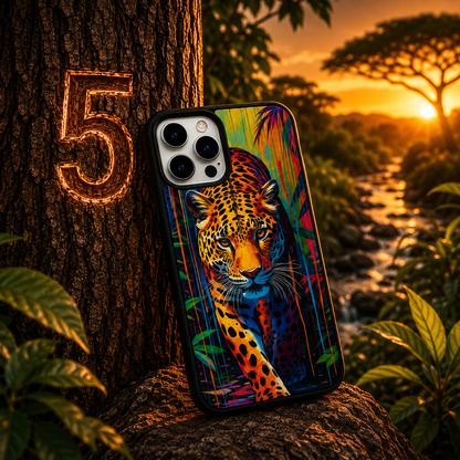Coques Léopard Pop Art