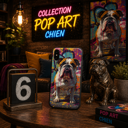 Coques Chien Pop Art