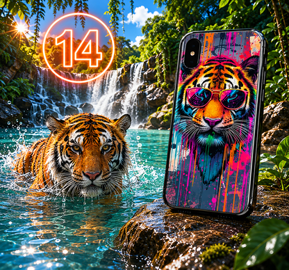 Coques Tigre Pop Art
