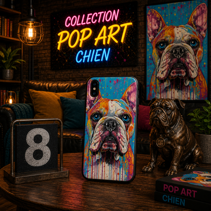 Coques Chien Pop Art