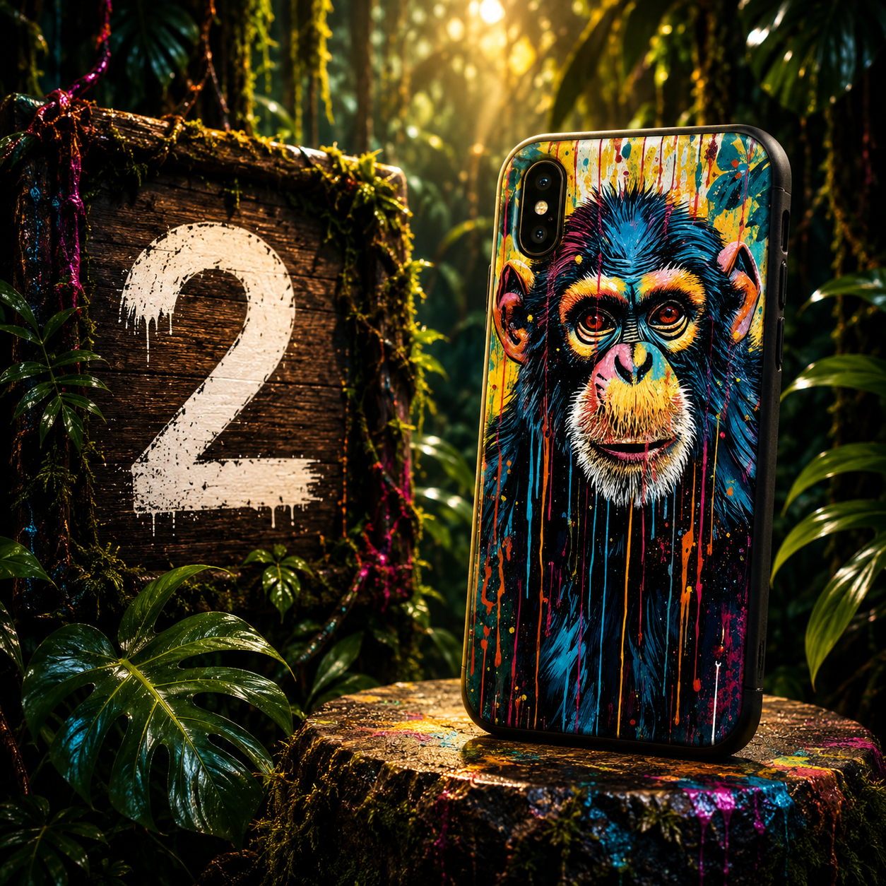 Coques Singe Pop Art