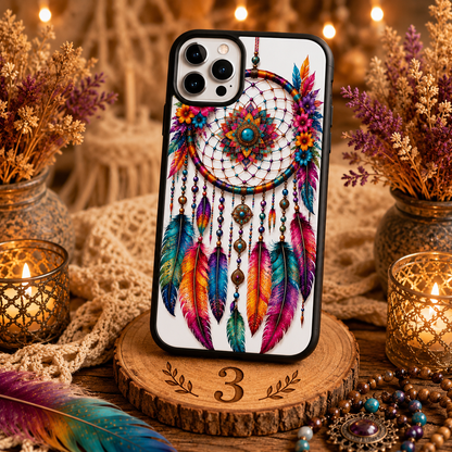 Coques de téléphone Attrape-rêves colorées