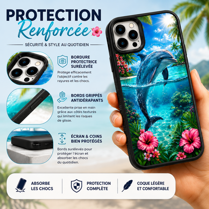Coques de Téléphone Dauphin Tropical