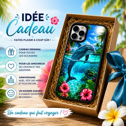 Coques de Téléphone Dauphin Tropical