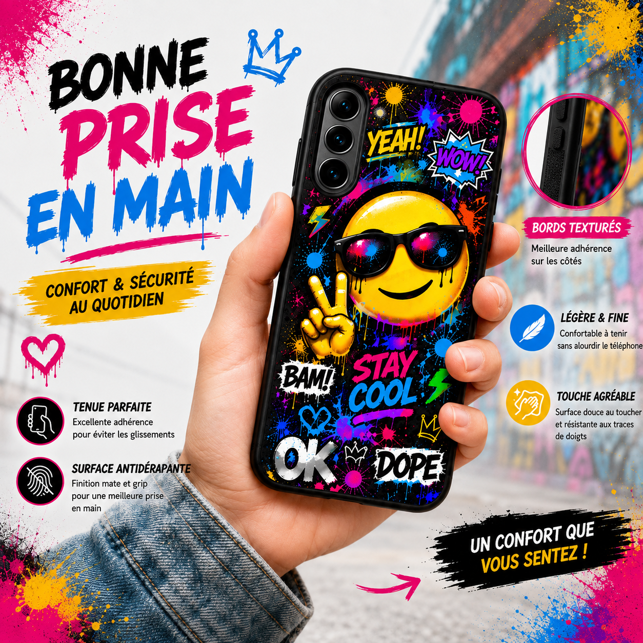 Coques de Téléphone Smiley