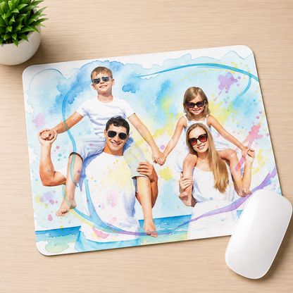 Tapis de souris personnalisé avec votre photo