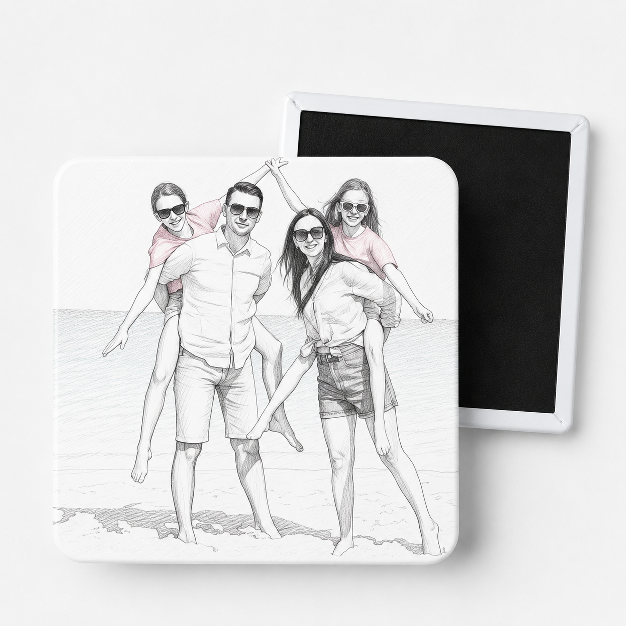Pack de 5 Magnets Personnalisés avec Vos Photos
