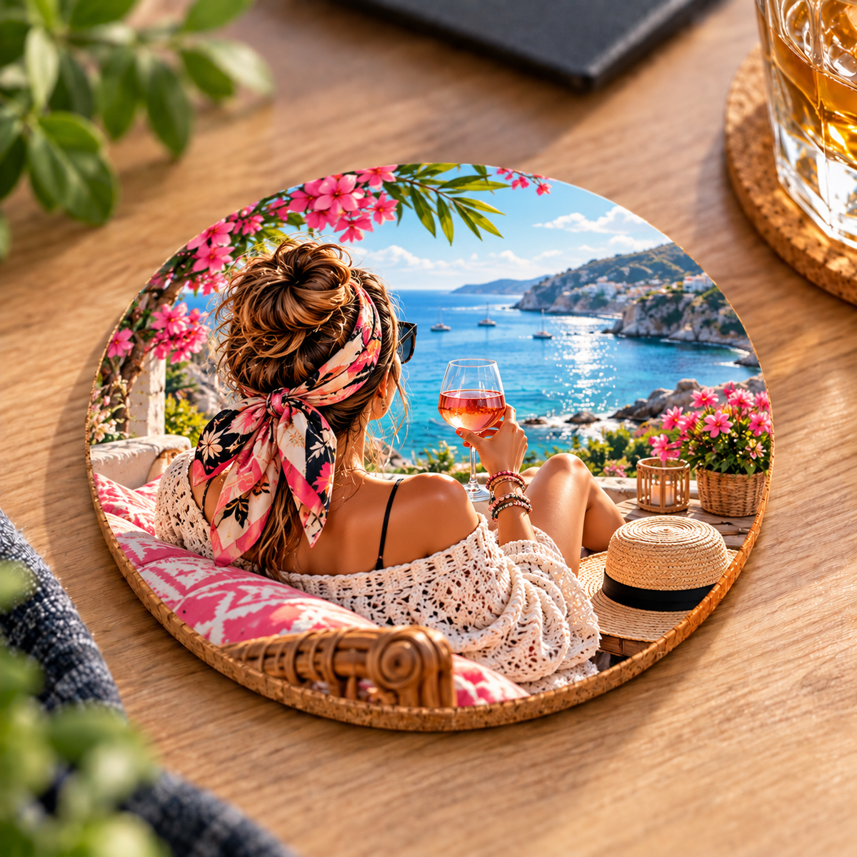 À toi de créer – Lot de 4 dessous de verre