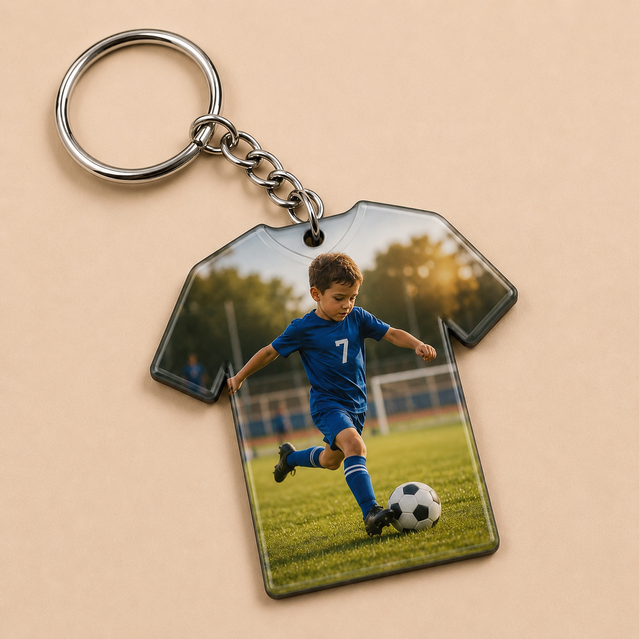 Porte-clé personnalisé avec votre photo
