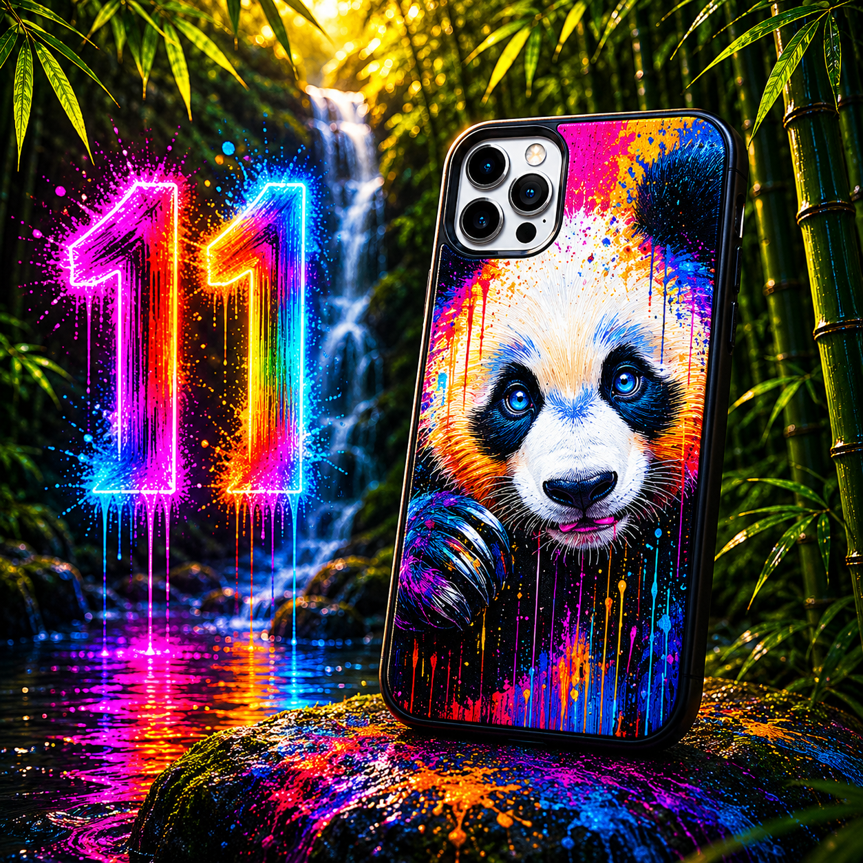 Coques Panda Pop Art