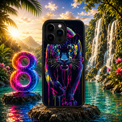 Coques Panthère Pop Art