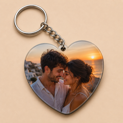 Porte-clé personnalisé avec votre photo