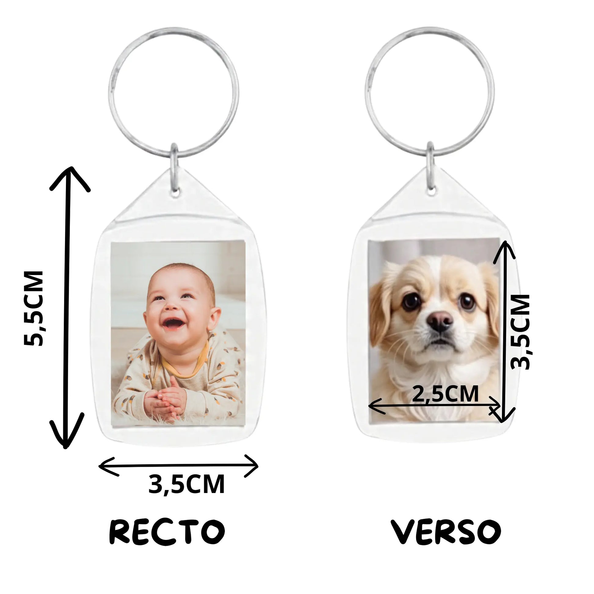 Porte-clés personnalisés Creapixx