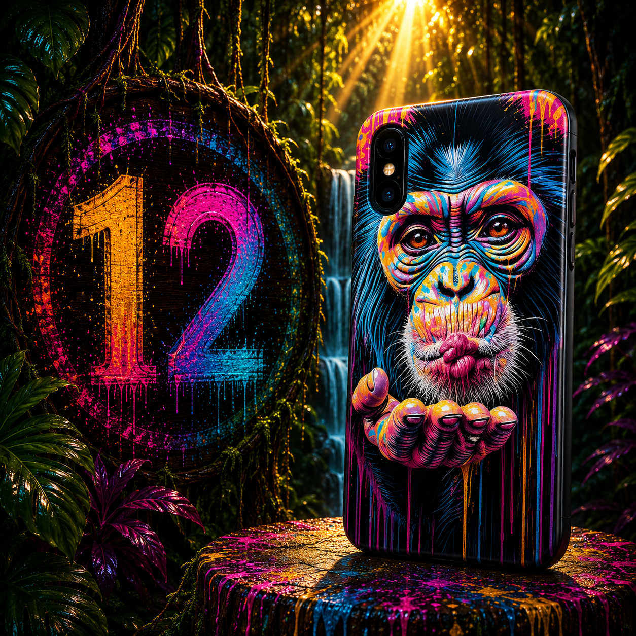Coques Singe Pop Art