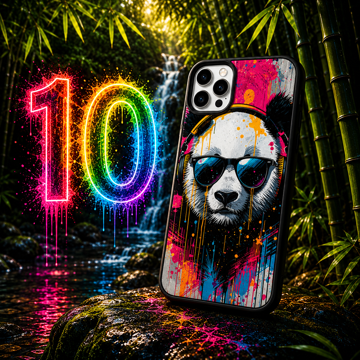 Coques Panda Pop Art