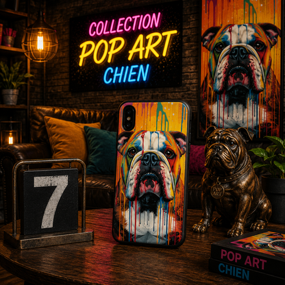 Coques Chien Pop Art