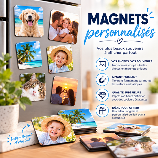 Magnet personnalisé avec votre photo