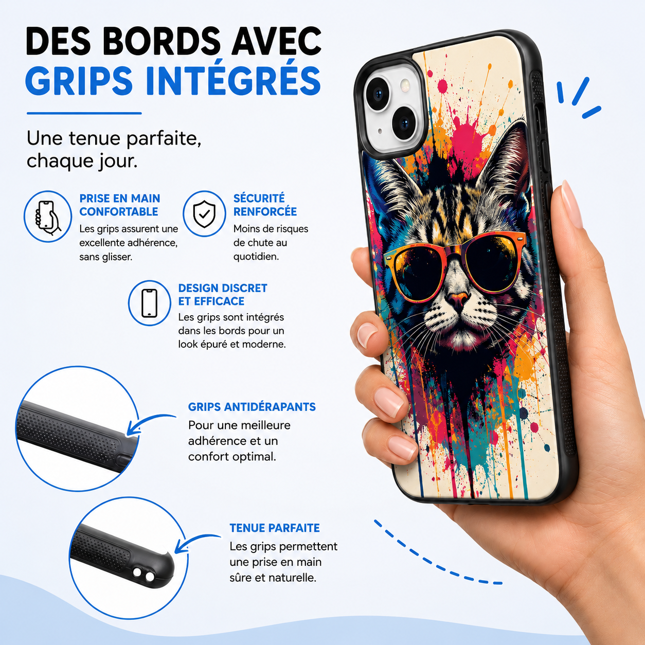 Coques Chat Pop Art
